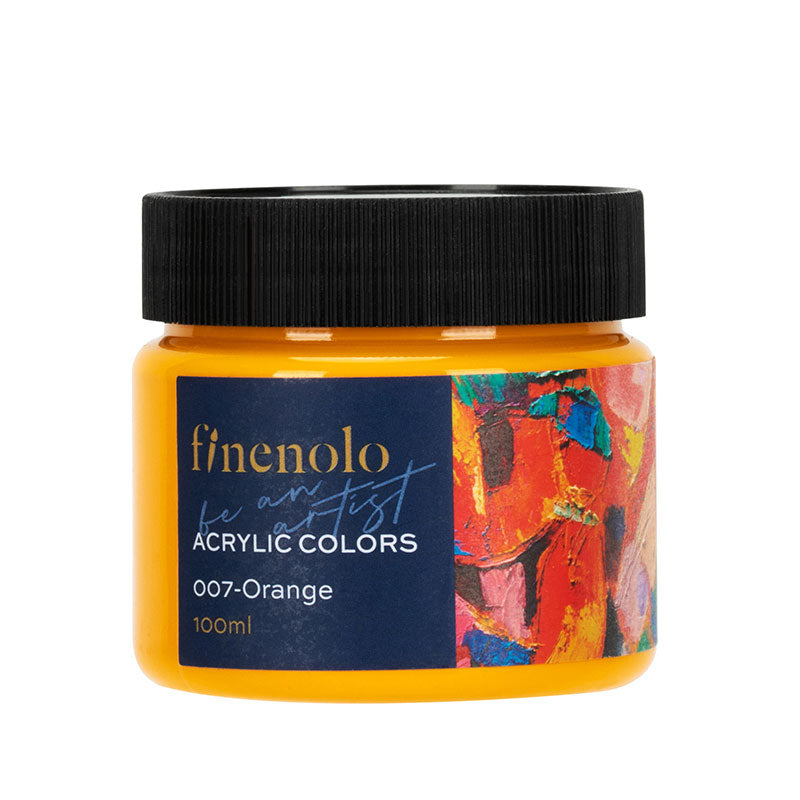 CULORI ACRILICE 100ML PORTOCALIU FINENOLO DELI CULORI ACRILICE 100ML PORTOCALIU FINENOLO DELI